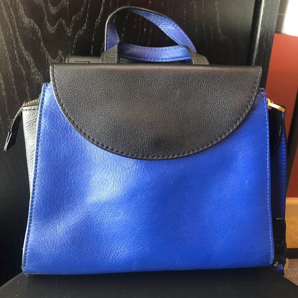 Kate Spade Saturday Satchel Blue Black